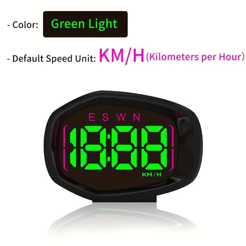 GPS Speedometer for Car Mph,Digital Speedometer for Car,Three Display Modes,Speeding Alert, Automatic Brightness Adjustment,Large Font Display,Usb Connect Plug and Play Tire Pressure Sensor Gauge Pods Digital Speedometer