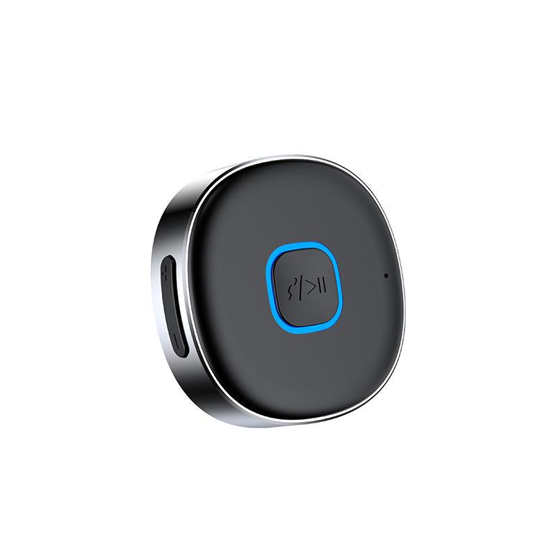 Car Bluetooth Receiver, Noise Cancelling 3.5Mm AUX Bluetooth Car Adapter, Wireless Audio Receiver for Home Stereo/Wired Headsets, Hands-Free Calling