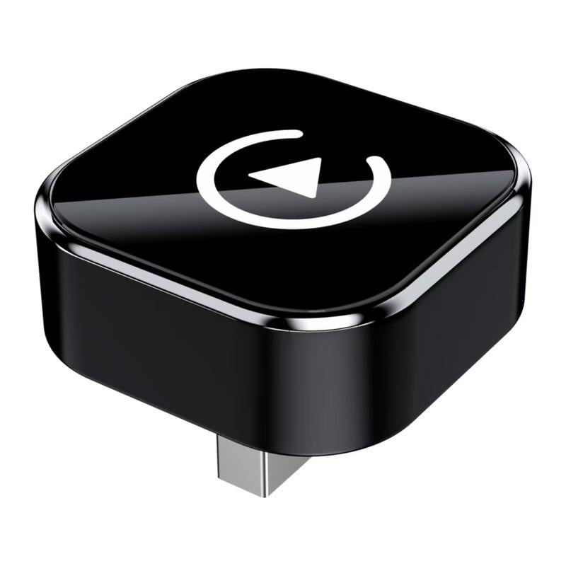 2025 Wireless Carplay Adapter for Iphone/Android - Fast Connection,No Latency,Hands-Free Call Wireless Adapter Electronic Charger Carplay Dongle