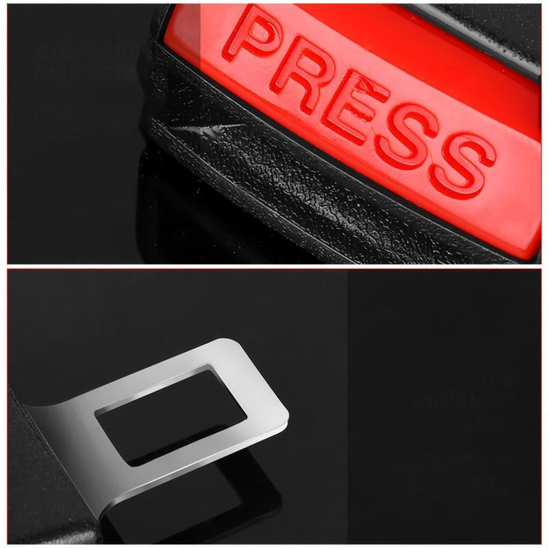 Car Seat Belt Extender, Car Seat Belt Extension Adapter, Safety Seat Belt Attachment for Enhanced Comfort