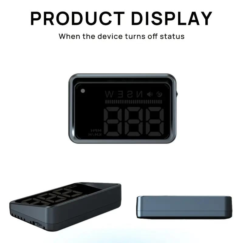 KWHUD Car HUD Head-Up Display Universal for All Car Models, without Battery Digital Speedometer HUD MPH Car Tools Accessory Gauge Pods Digital Speedometer Custom Gauges Cars
