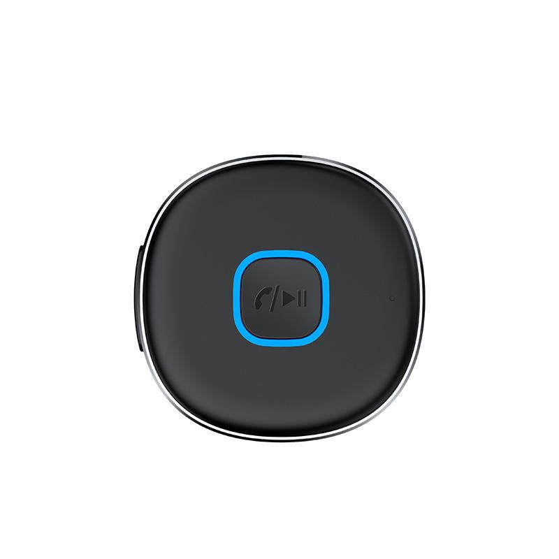 Car Bluetooth Receiver, Noise Cancelling 3.5Mm AUX Bluetooth Car Adapter, Wireless Audio Receiver for Home Stereo/Wired Headsets, Hands-Free Calling