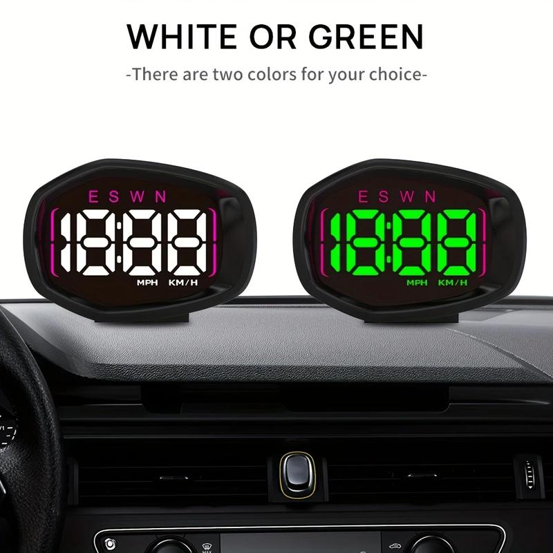 Universal GPS Speedometer for Car (MPH) - Large Digital Display with Speeding Alert & Auto Brightness